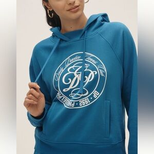 Anthropologie x Daily Practice Cotton Blend Graphic Hoodie - Size XS - BNWT